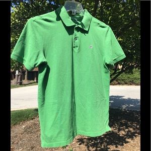 Banana Republic Green Short Sleeve Polo Shirt